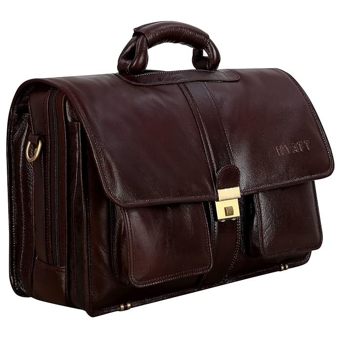Leather Briefcase - Metro