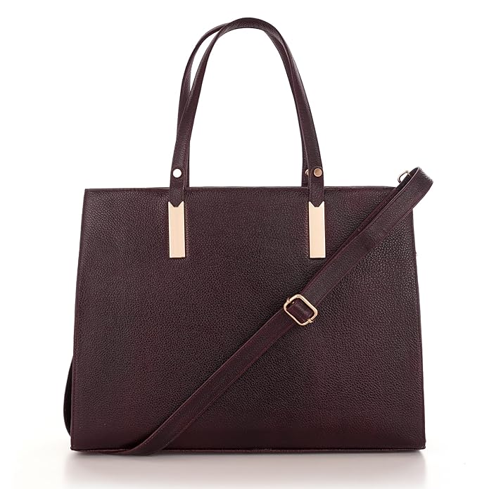 Leather Laptop Tote Bag - Boxa