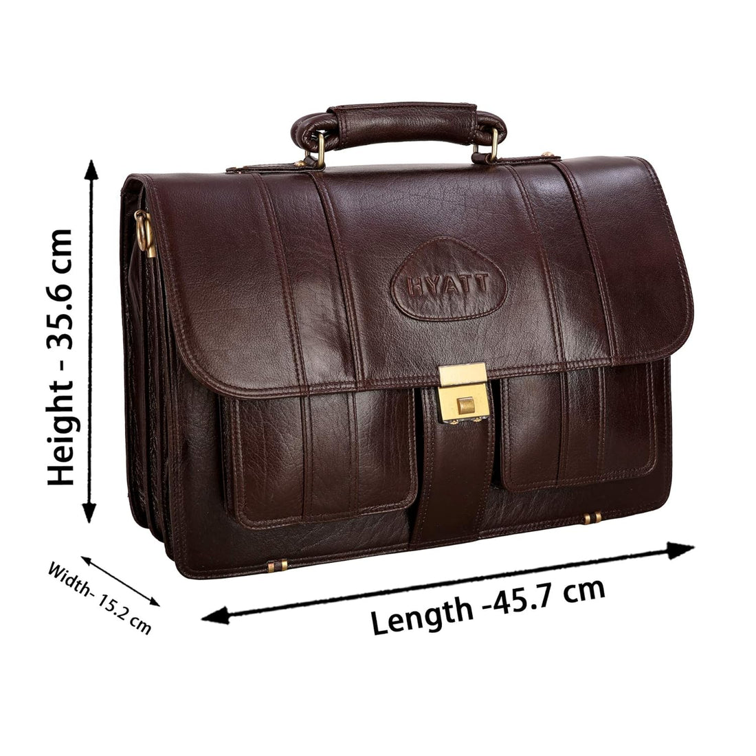 Leather Briefcase - The Vintage