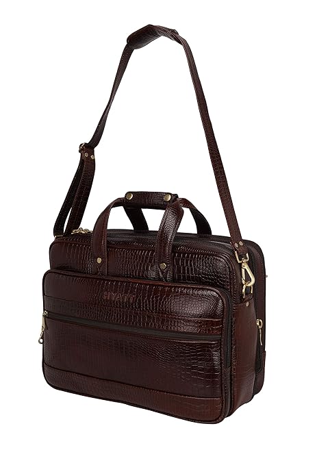 Leather Expandable Bag - Bold Vault