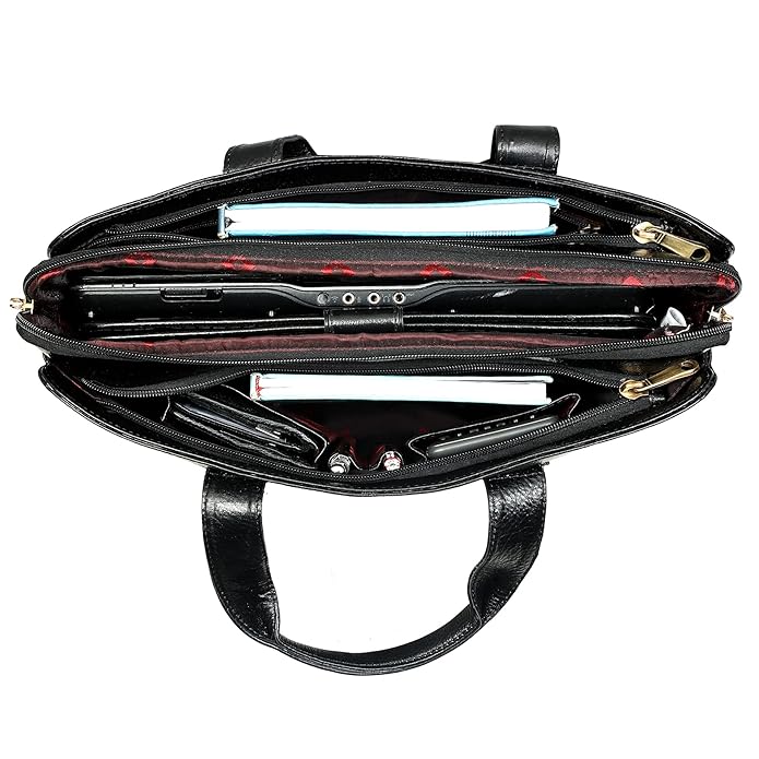 Leather Messenger Bag - ESBEDA