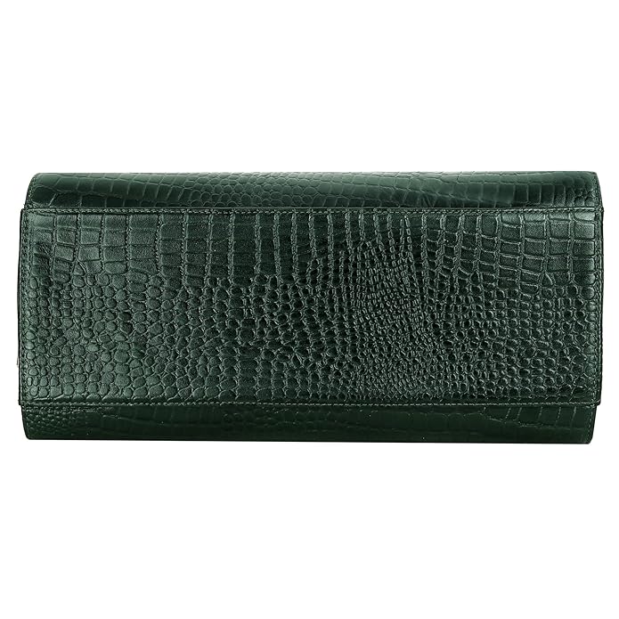 Croco Leather Handbag - MULBERRY