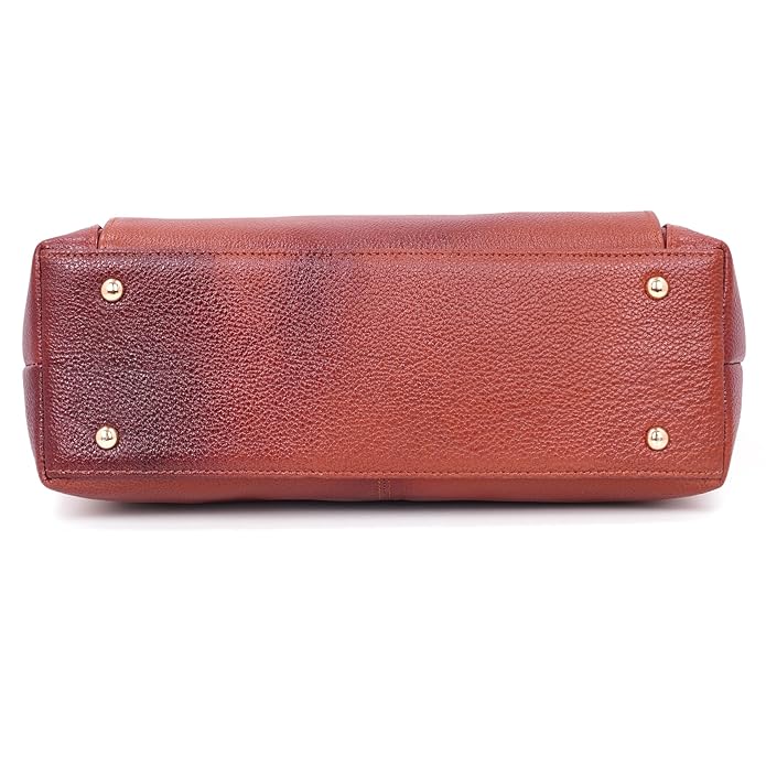 Leather Laptop Tote Bag - THE ORGANIZER