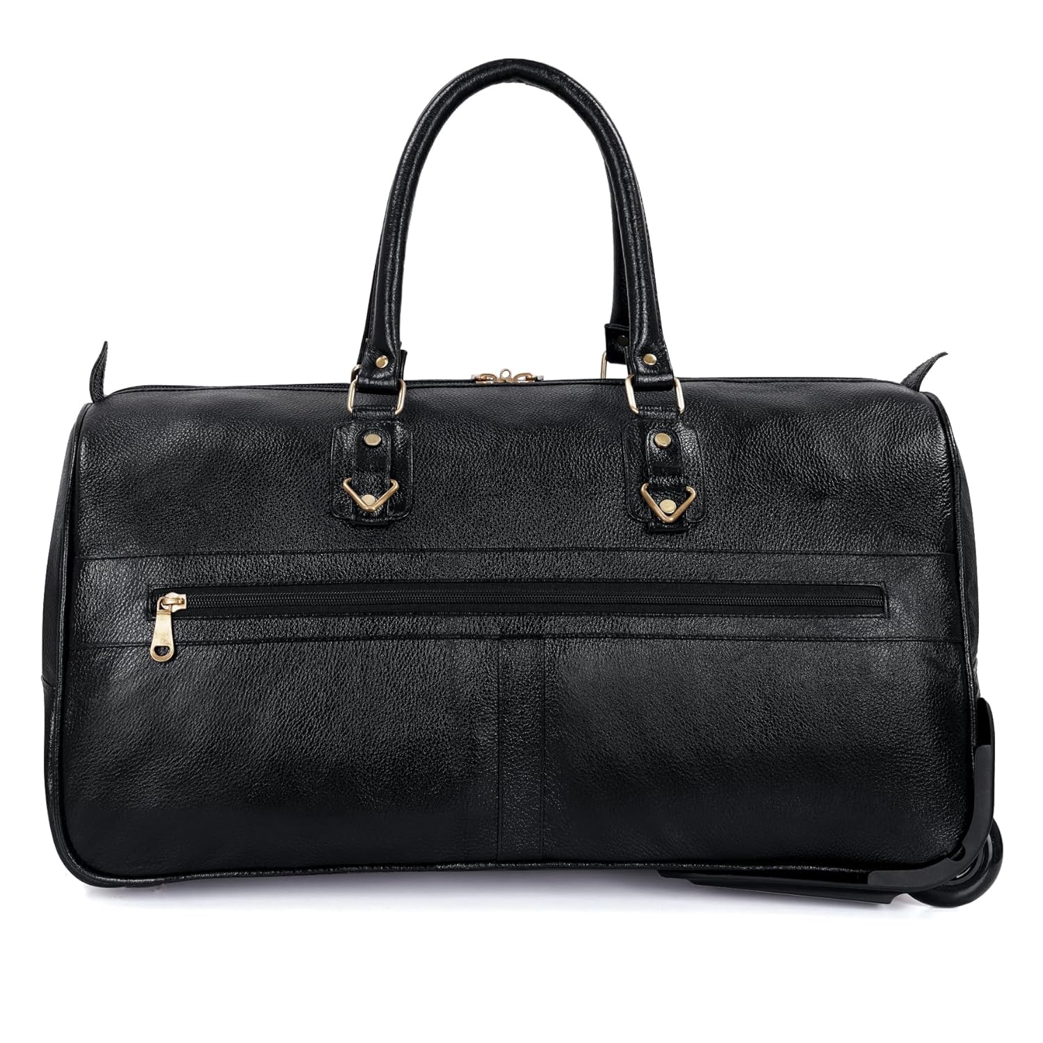 Leather Duffel Trolley - The Metropolis