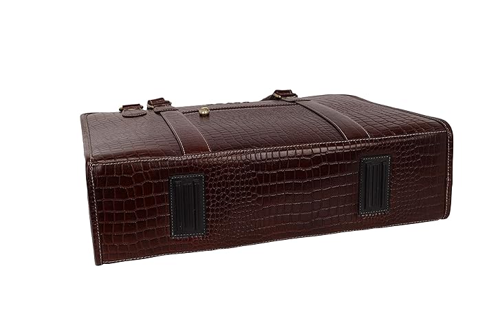 Leather Laptop Briefcase - New Basket