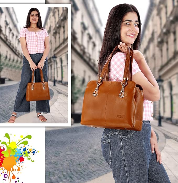 Leather Shoulder Bag - The Hobo