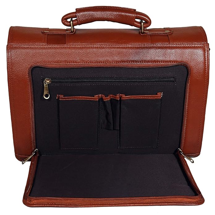 Leather Briefcase - The Vintage