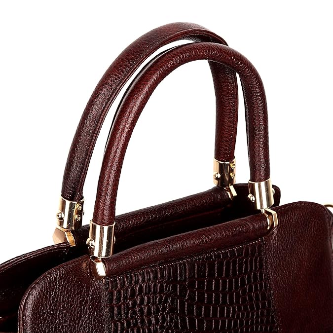 Leather Satchel Handbag - Zik Zak