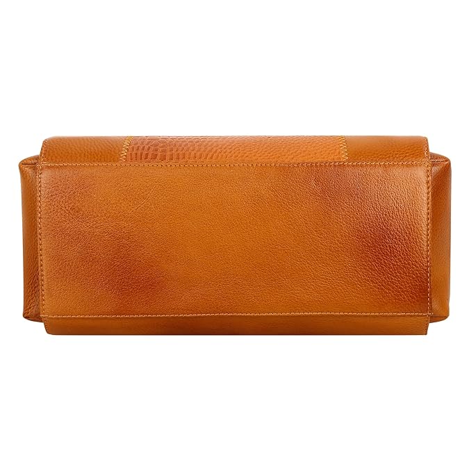 Leather Satchel Handbag - Zik Zak