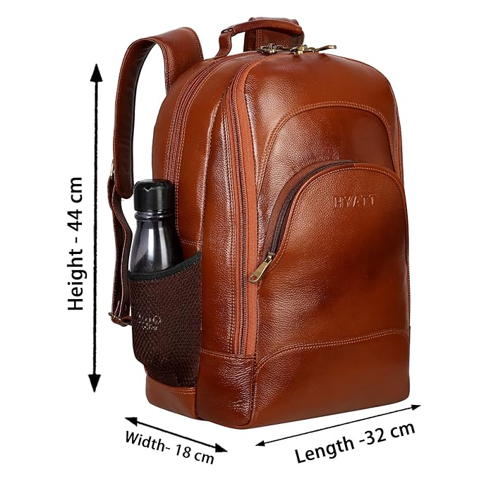 Leather Laptop Backpack - Giant