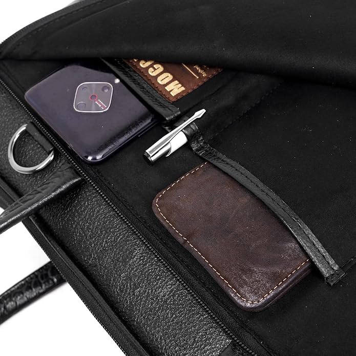 Leather Laptop Bag - The Messenger