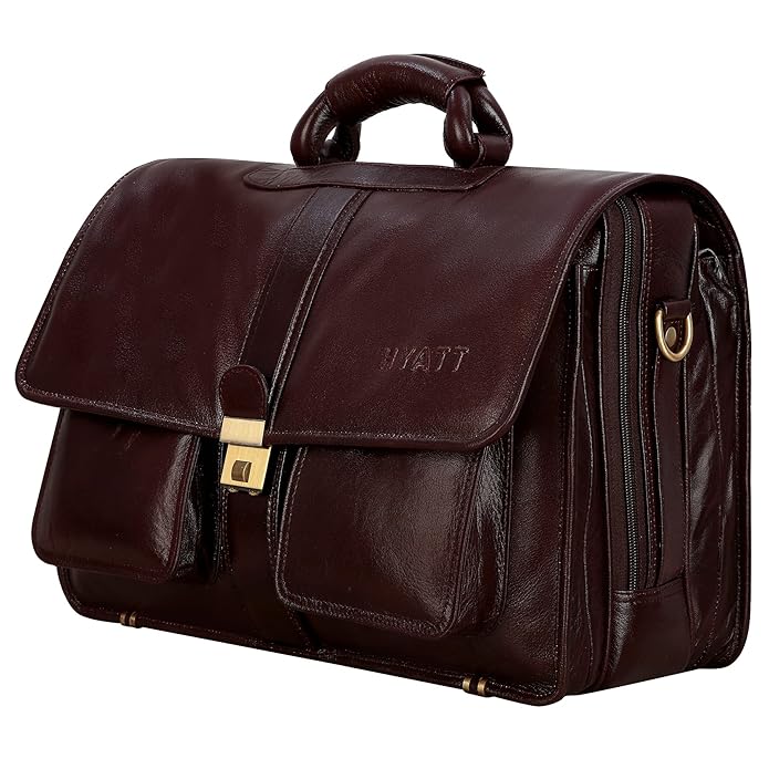 Leather Briefcase - Metro