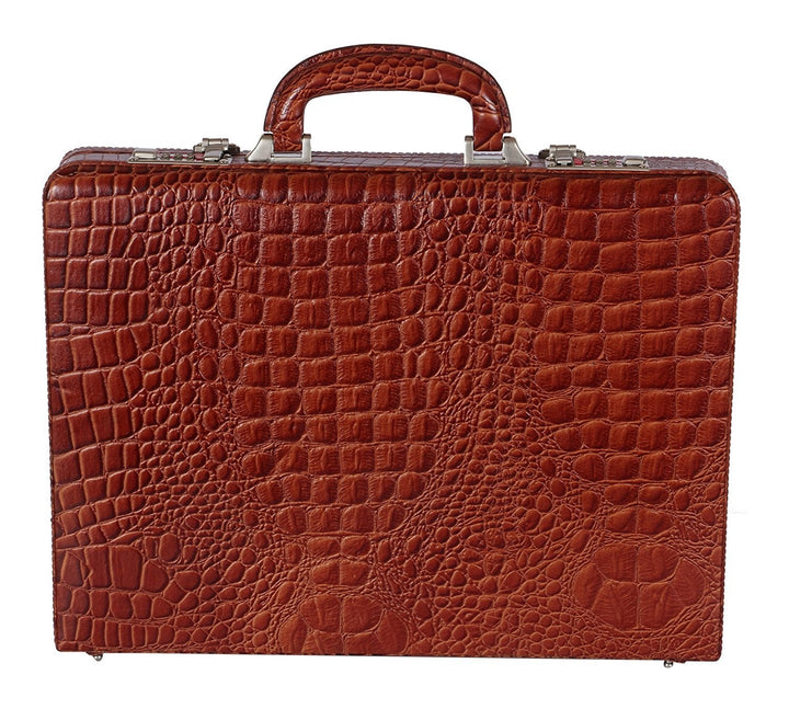 HAYAT Leather Accessories Genuine Leather Briefcase Office Bag.