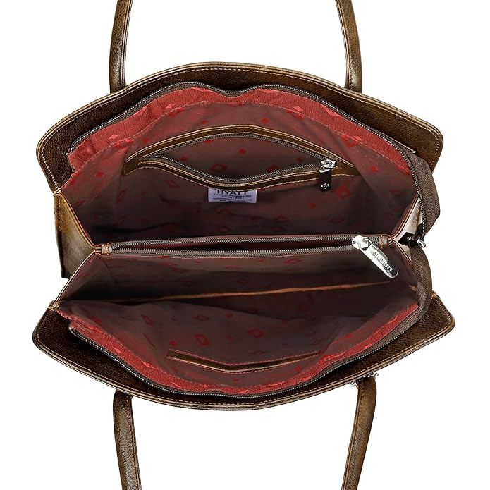 Leather Tote Bag - Vertica