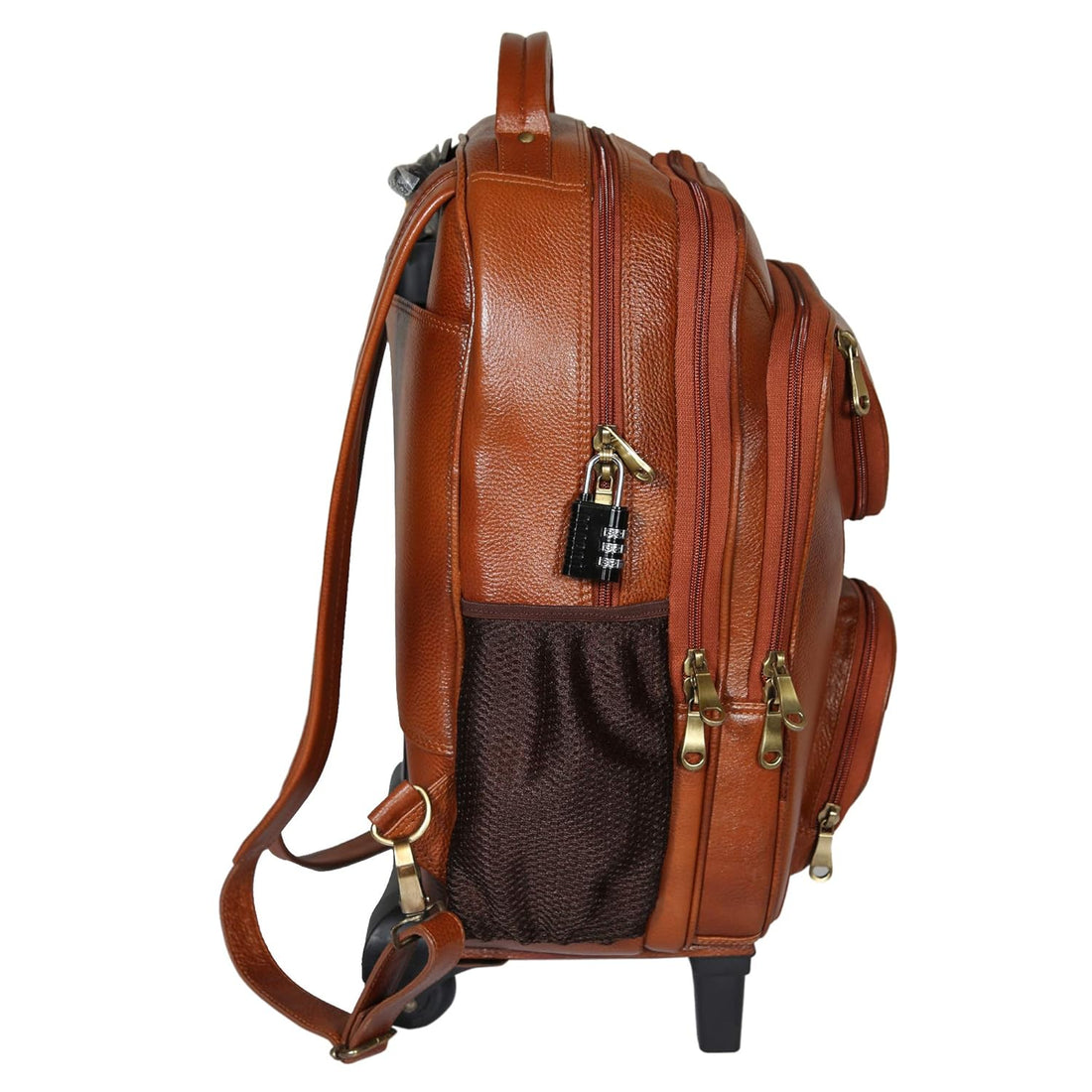 Leather Backpack Trolley - Metro Roller