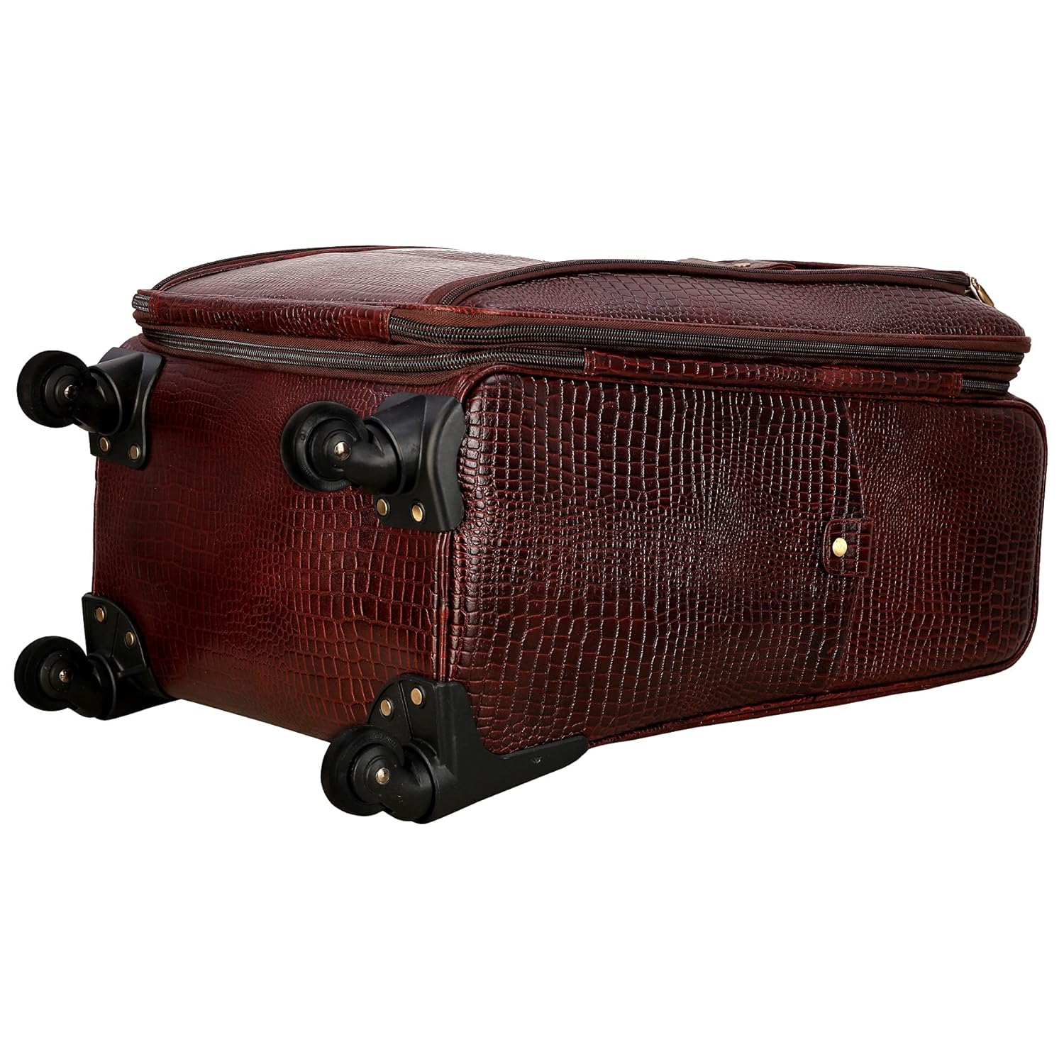 Leather Trolley Bag - The Voyager