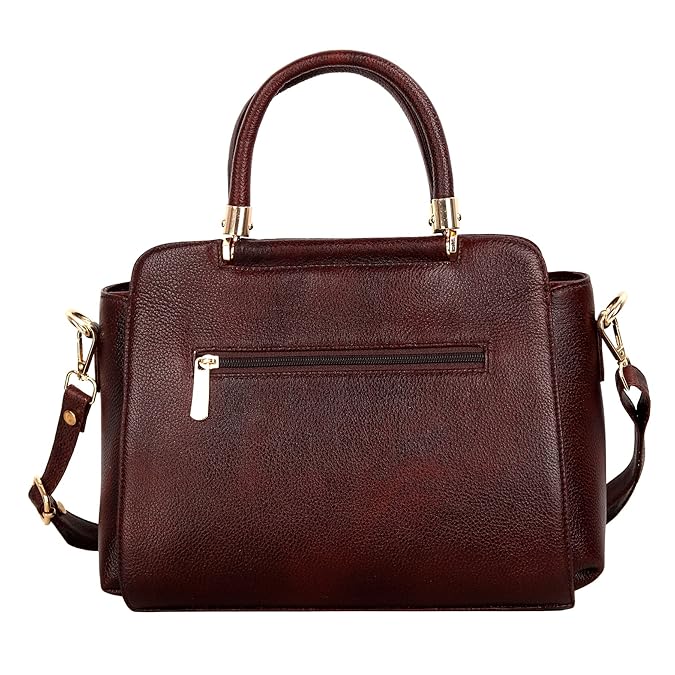 Leather Satchel Handbag - Zik Zak