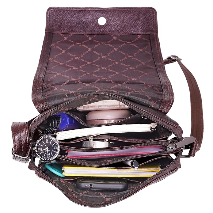 Leather Sling Bag - The Flap