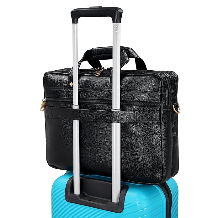 Leather Messenger Bag - The Prime