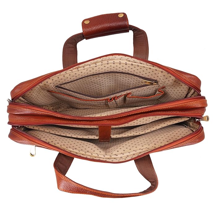 Leather Messenger Bag - The Prime