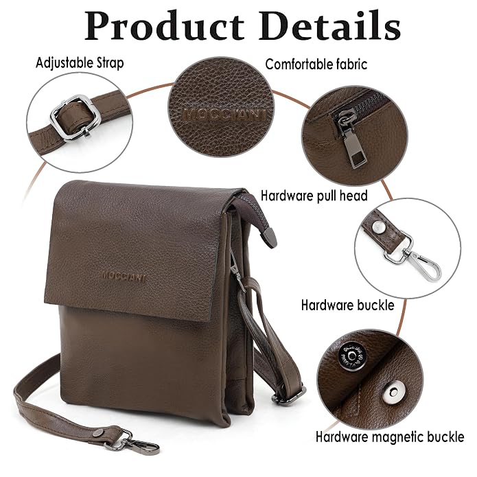 Leather Sling Bag - The Flap 2