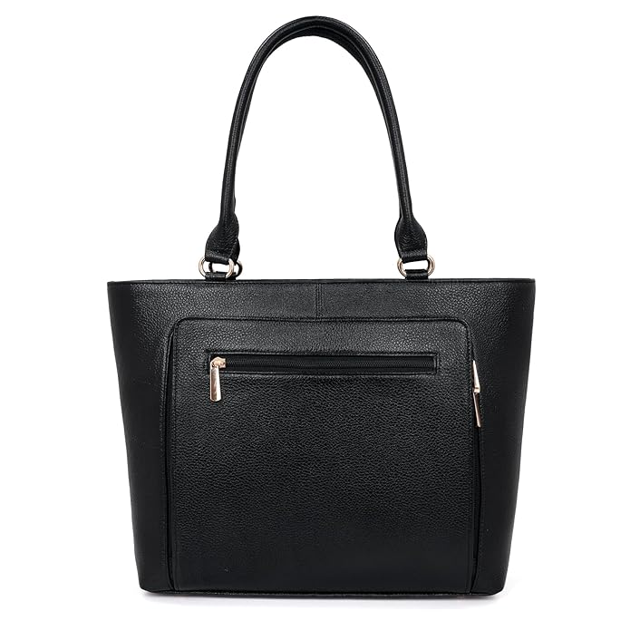 Leather Laptop Tote Bag - THE ORGANIZER