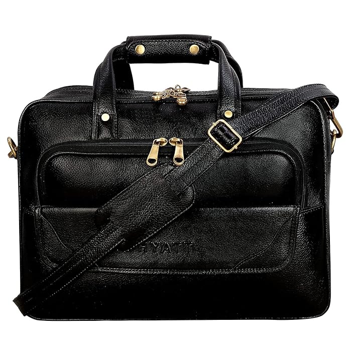 Leather Office Bag - Moochies