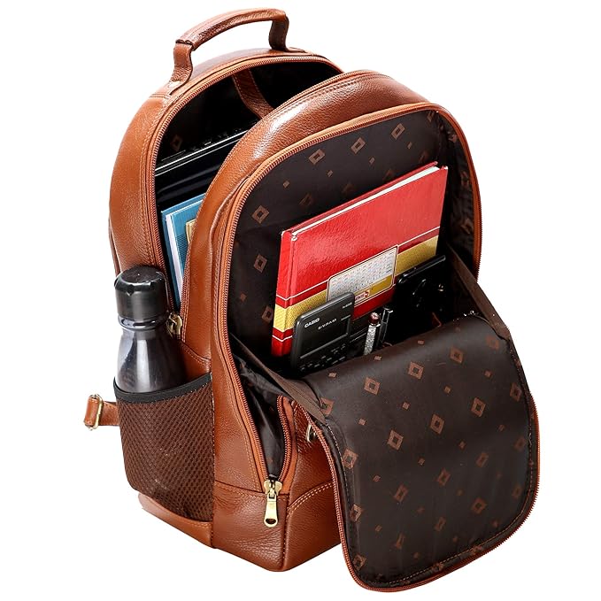 Leather Laptop Backpack - Giant