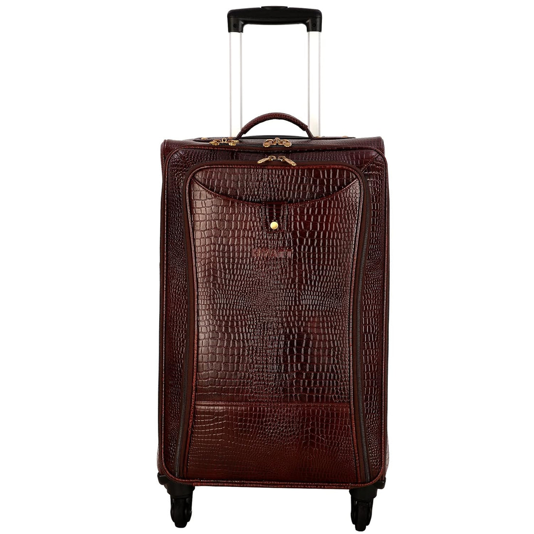 Leather Trolley Bag - The Voyager
