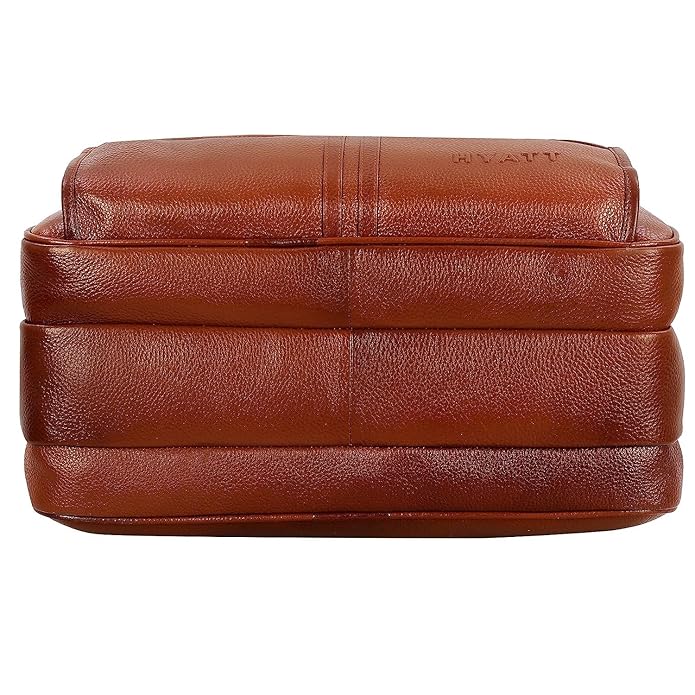 Leather Office Bag - Time Machine