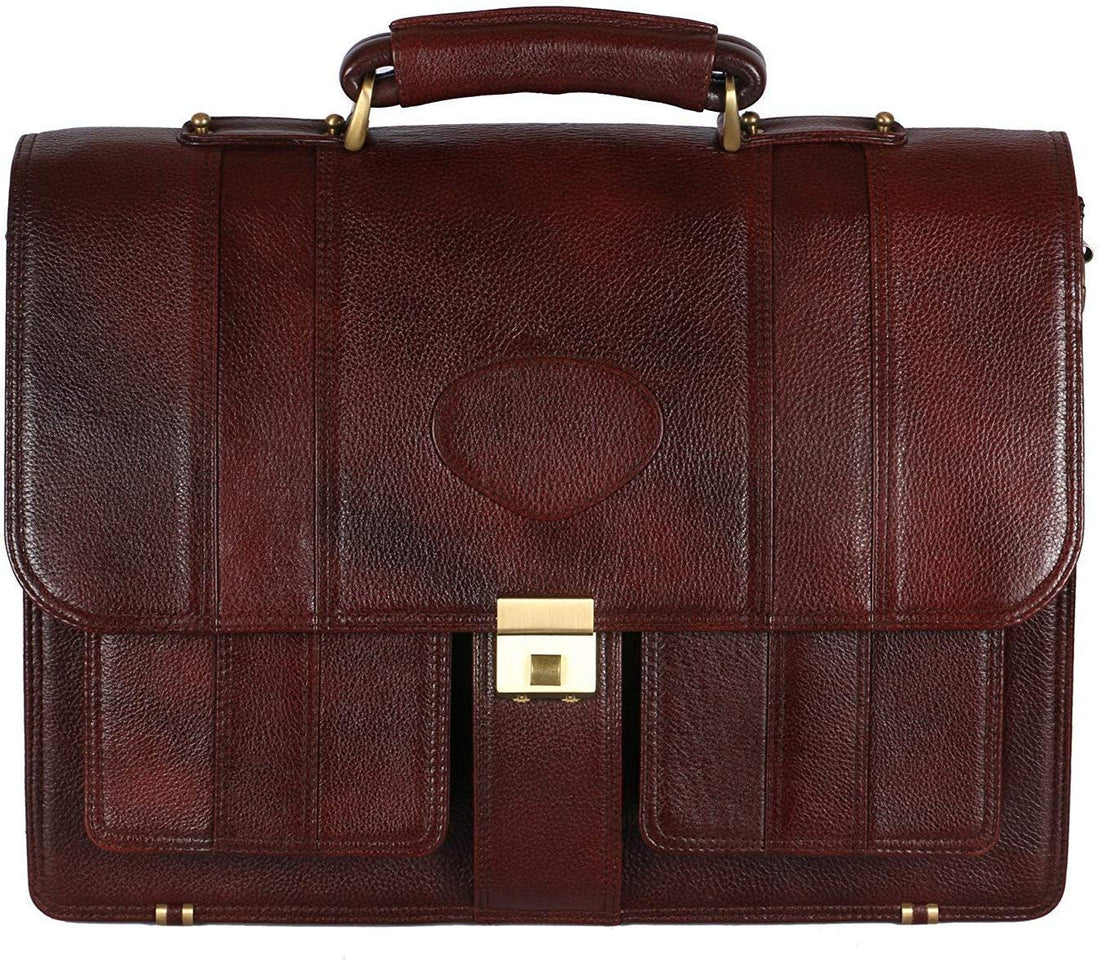 Leather Briefcase - The Vintage