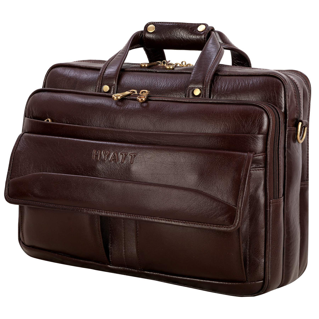 16 Inch Men's Leather Briefcase Bags