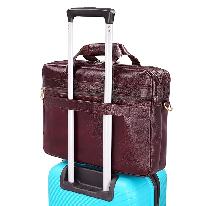 Leather Messenger Bag - The Prime