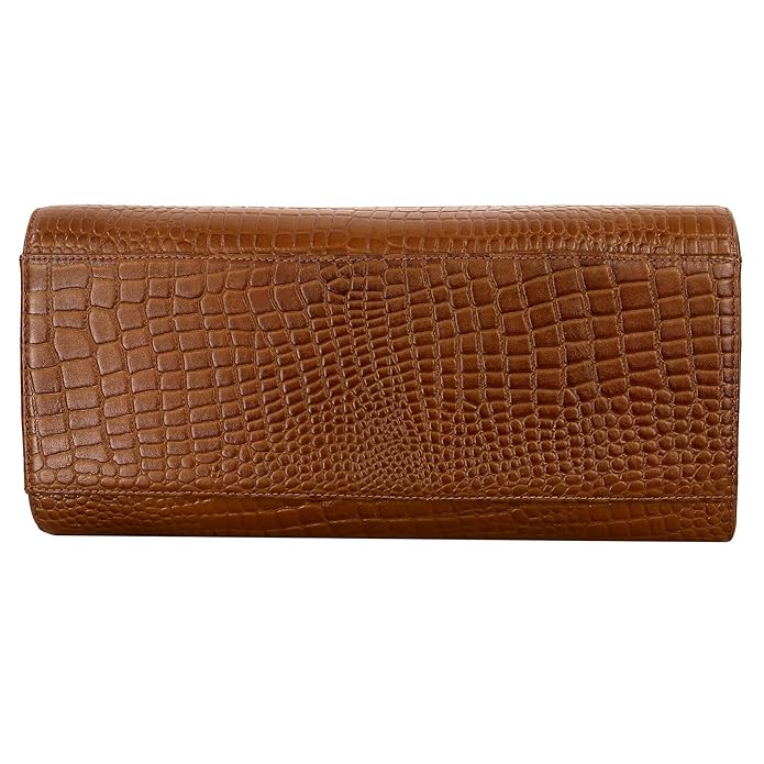 Croco Leather Handbag - MULBERRY