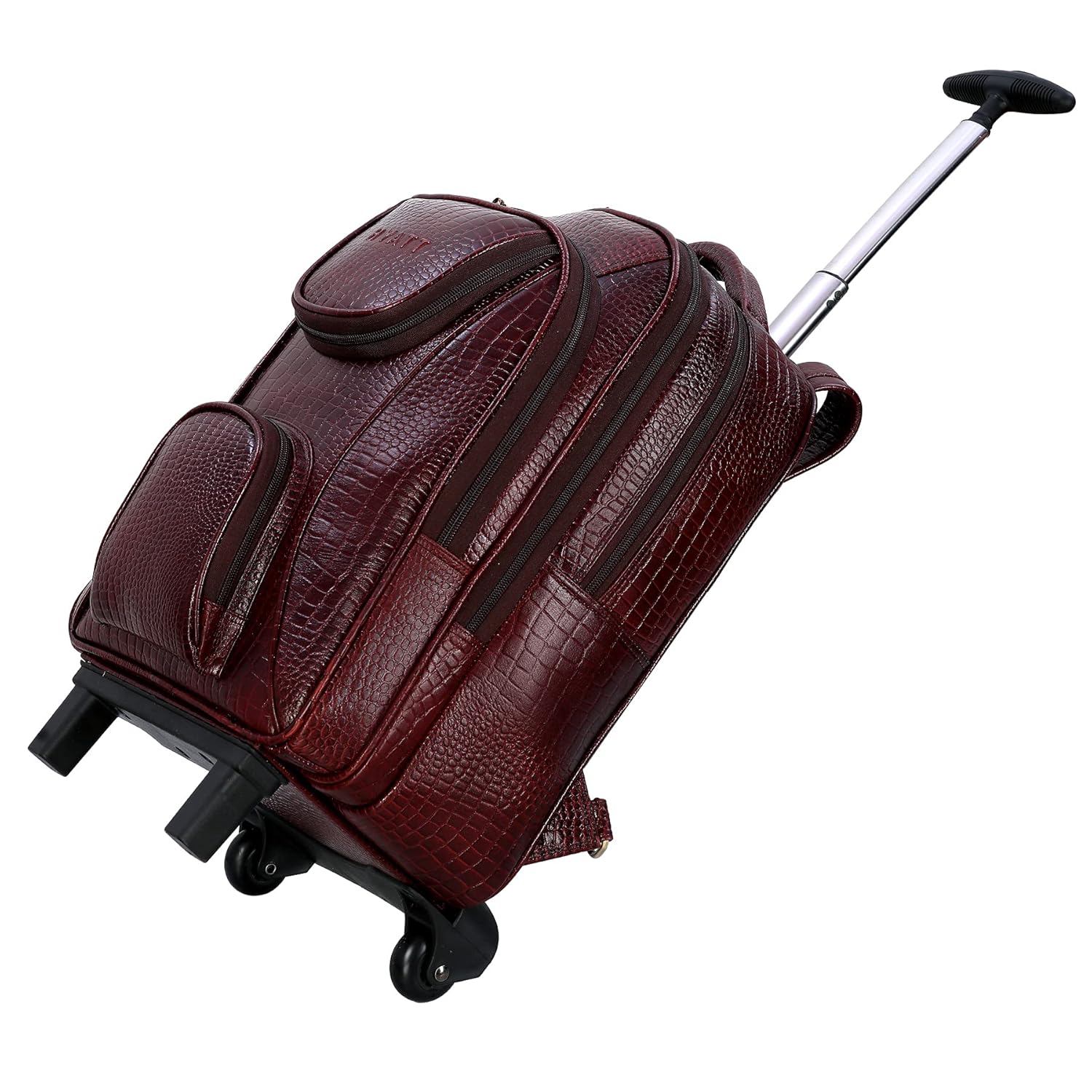 Leather Backpack Trolley - Metro Roller