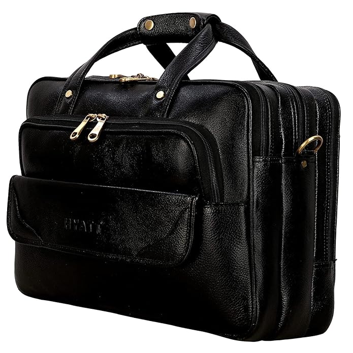 Leather Office Bag - Moochies