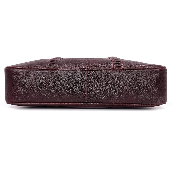 Leather Laptop Bag - Timber Line