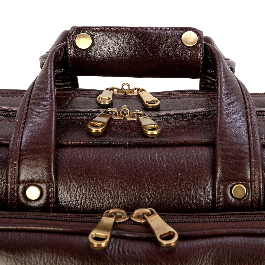 16 Inch Men's Leather Briefcase Bags