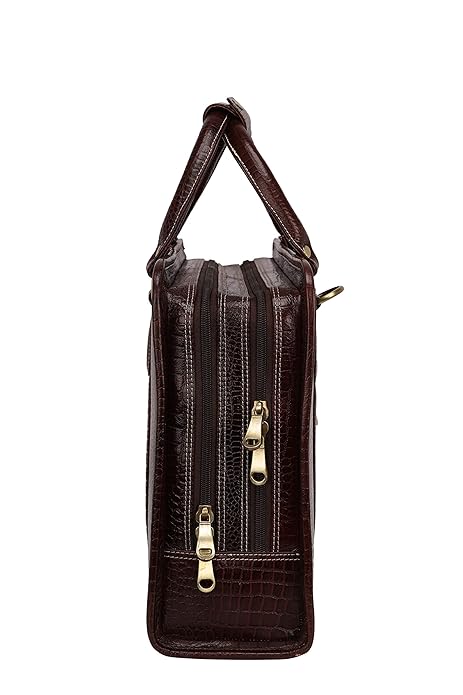 Leather Laptop Briefcase - New Basket