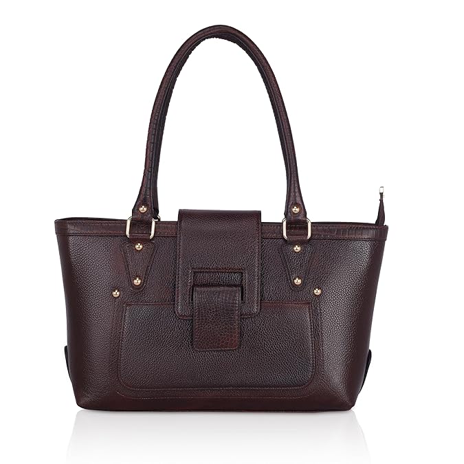 Leather Tote Bag - The Boat