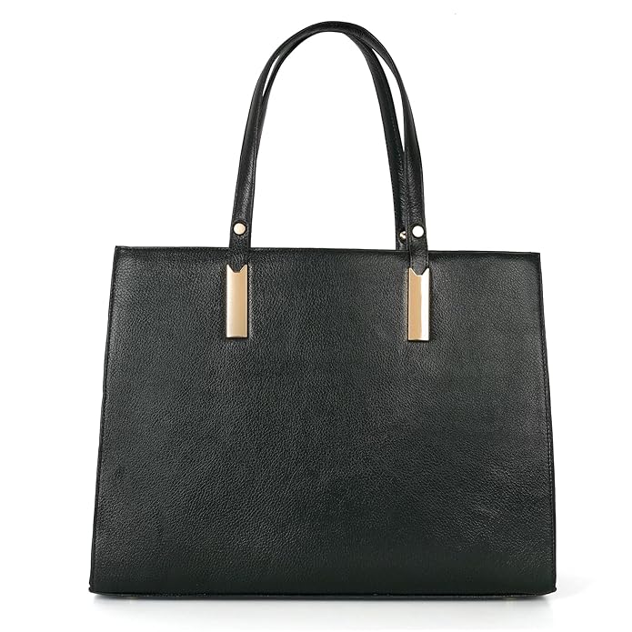 Leather Laptop Tote Bag - Boxa