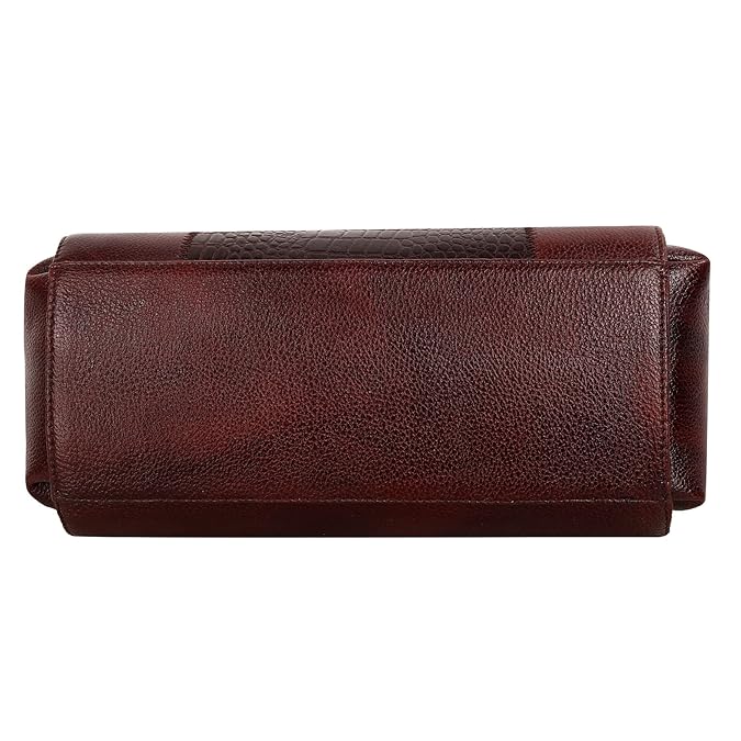 Leather Satchel Handbag - Zik Zak