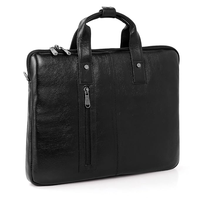 Leather Laptop Bag - Apex