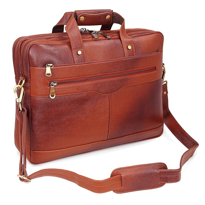 Leather Messenger Bag - The Prime