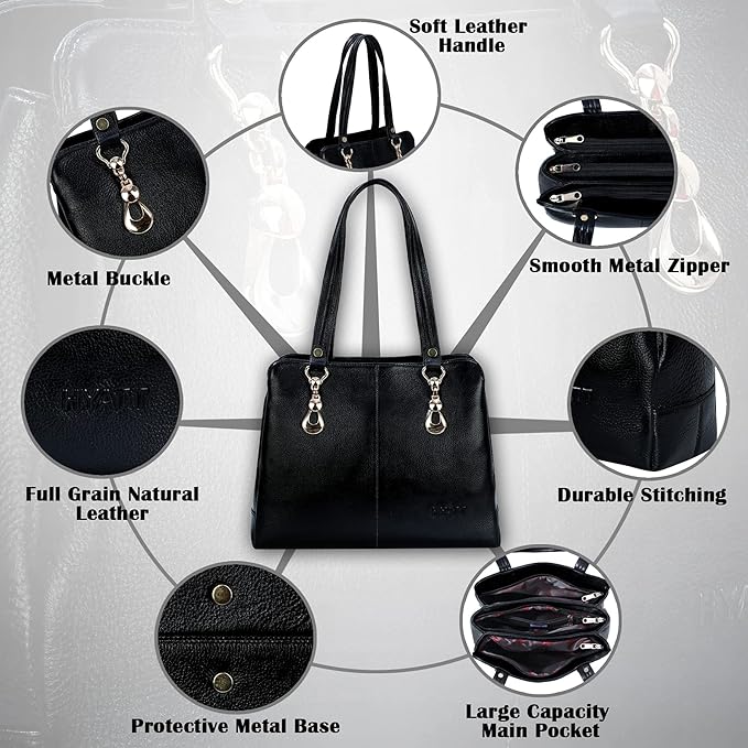 Leather Shoulder Bag - The Hobo