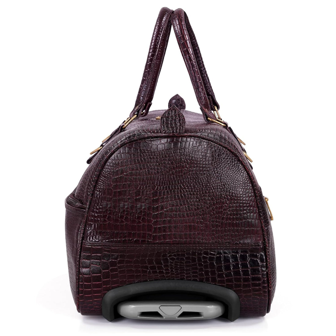 Leather Duffel Trolley - The Metropolis