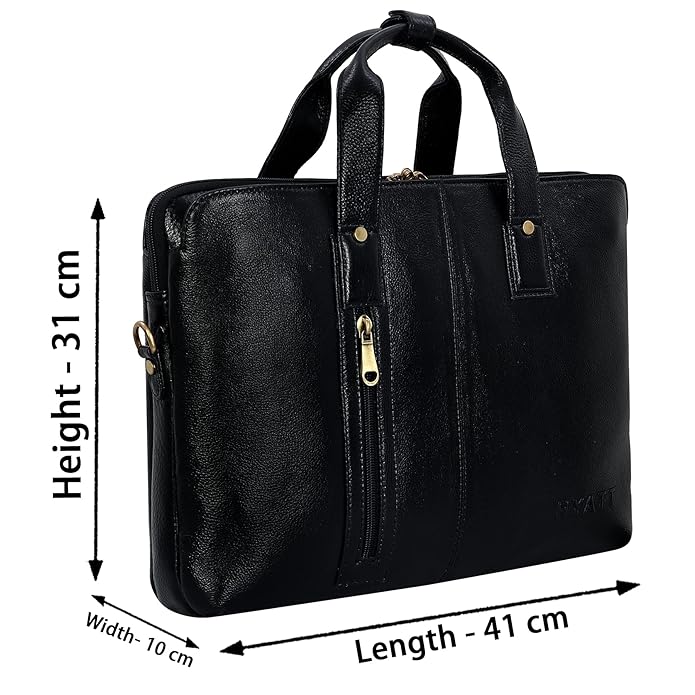 Leather Messenger Bag - ESBEDA