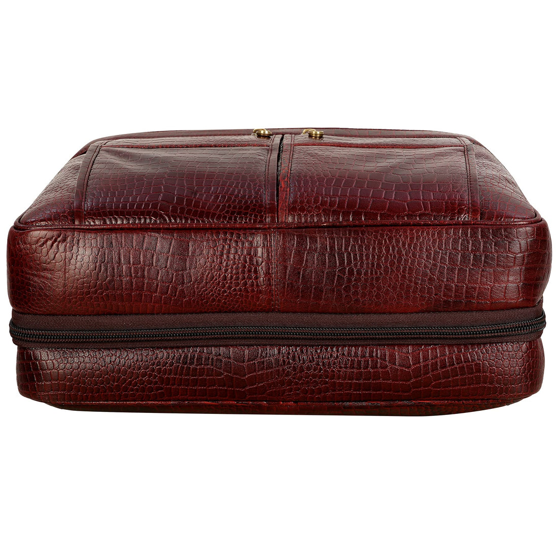 HAYAT Leather Accessories 24 litres Full Expandable Leather Laptop Office