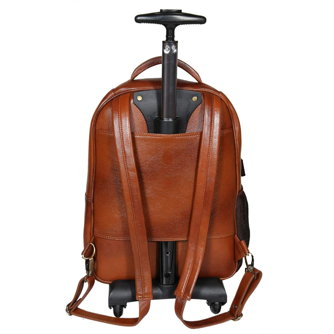 Leather Backpack Trolley - Metro Roller