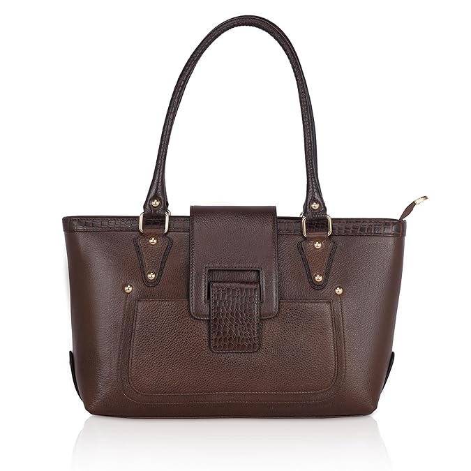 Leather Tote Bag - The Boat